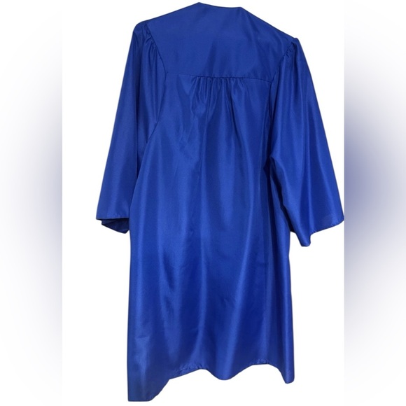 Jostens Graduation Gown Royal Blue BDG Collection Fits Height 5’ 01” - 5’ 03” - Picture 4 of 6